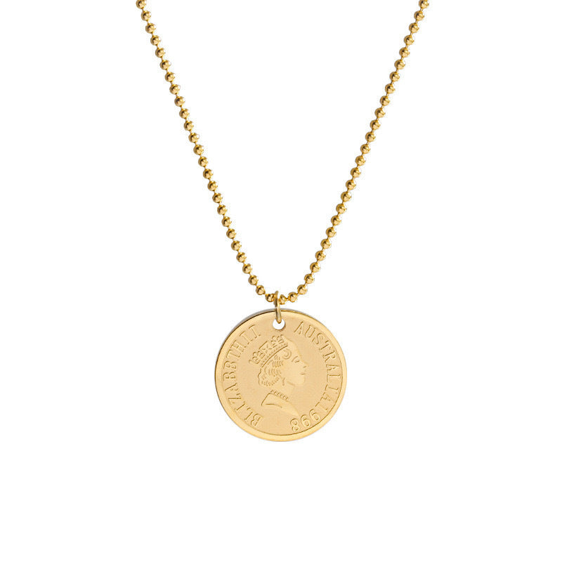 Colar Moeda- aureainspire.com